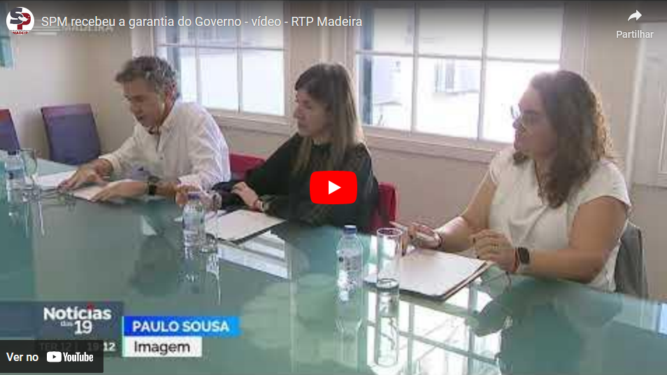 SPM recebeu a garantia do Governo – vídeo – RTP Madeira