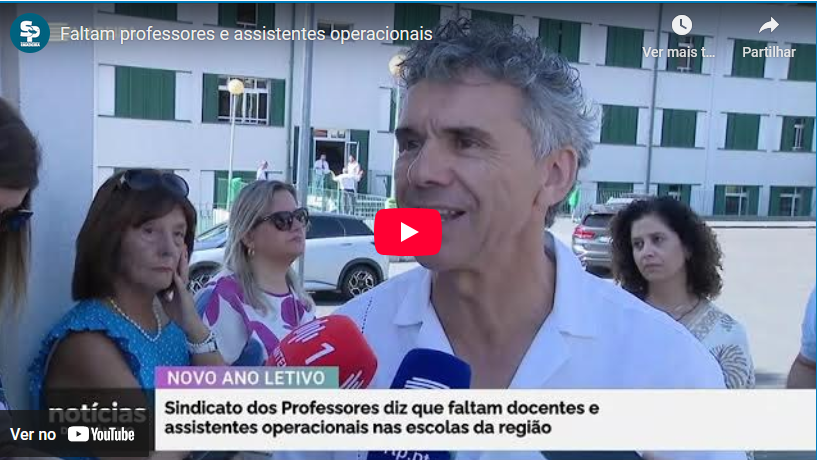 Faltam professores e assistentes operacionais