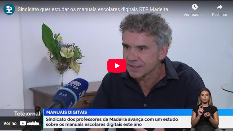 Sindicato quer estudar os manuais escolares digitais.