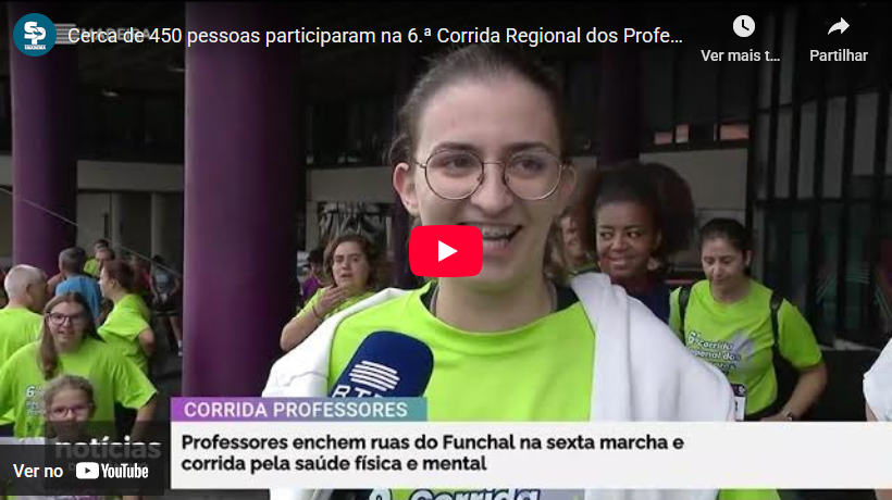 Cerca de 450 pessoas participaram na 6ª Corrida Regional dos Professores